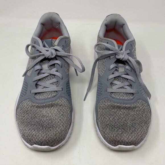 Reebok 8 Gray Flexagon Force Cross Trainer Lace-Up Sneaker - Picture 3 of 9